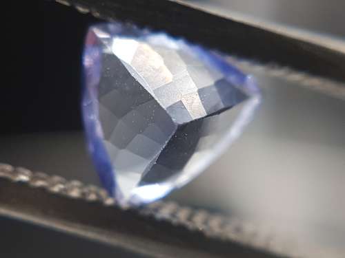 0.85ct Natural Trillion cut Tanzanite