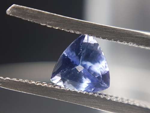 0.85ct Natural Trillion cut Tanzanite