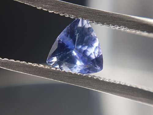 0.85ct Natural Trillion cut Tanzanite