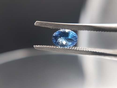 0.82ct natural earth mined Tanzanite, oval cut