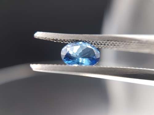 0.82ct natural earth mined Tanzanite, oval cut