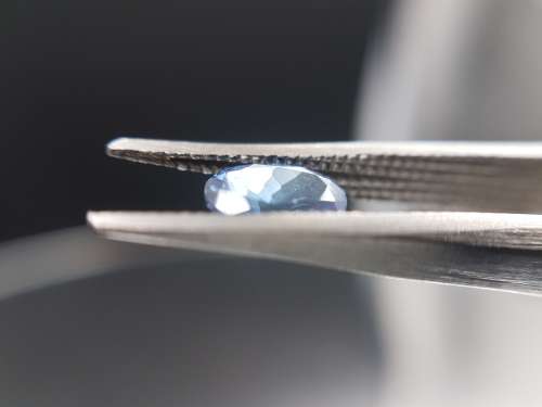0.82ct natural earth mined Tanzanite, oval cut