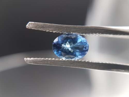 0.82ct natural earth mined Tanzanite, oval cut