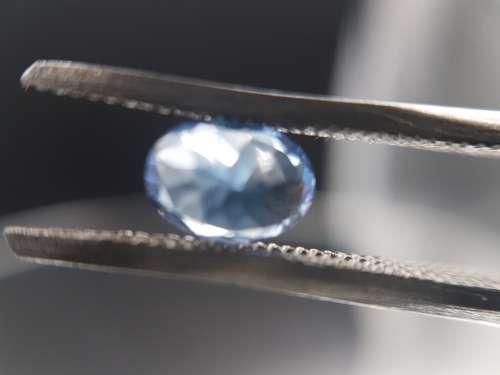 0.82ct natural earth mined Tanzanite, oval cut