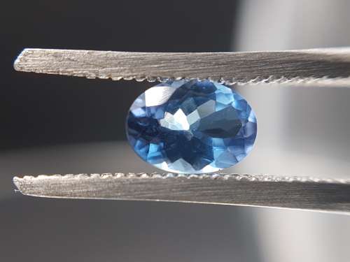 0.82ct natural earth mined Tanzanite, oval cut