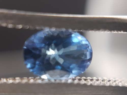 0.82ct natural earth mined Tanzanite, oval cut