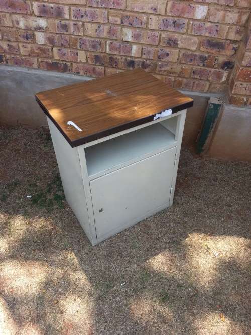 vintage medical cabinet