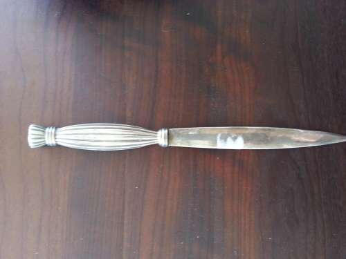 SILVER LETTER OPENER