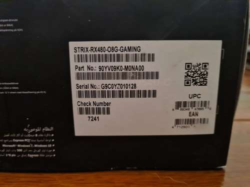 ASUS RoG Strix Radeon RX480 8GB