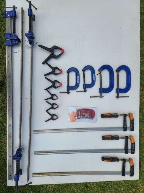 Clearance: Lot of assorted quality clamps