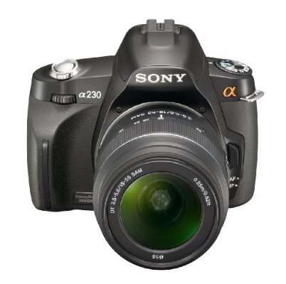 Sony Alpha A230 10.2 MP Digital SLR Camera with Super SteadyShot with Sony 18-55mm IS Lens