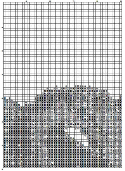Bee 5 Cross Stitch Pattern PDF - Watercolor Cross Stitch Pattern