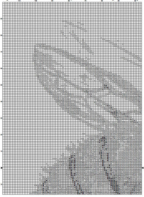 Honey Bee 1 Cross Stitch Pattern PDF - Insect Watercolor Cross Stitch Pattern