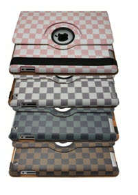 Ipad 3 360 Rotatory Stand Magnetic Smart Leather Cover  *Free Shipping*