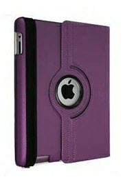 iPad 3 360 Rotatory Stand magnetic leather hole cover  *Free Shipping*