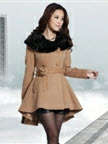 Lapel Collar Women Overcoat *Free Shipping*
