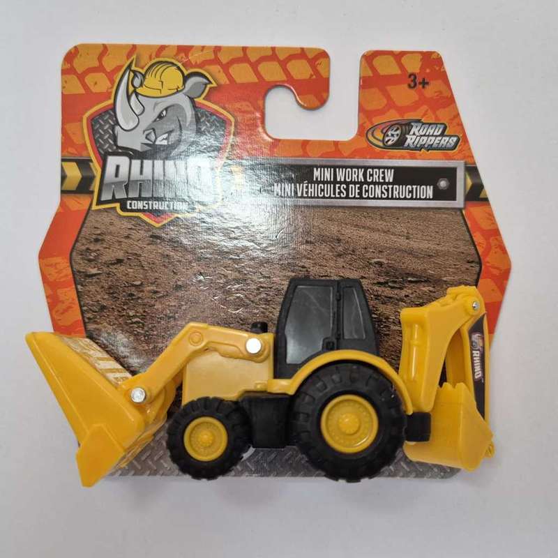 Rhino Construction backhoe  with original packaging