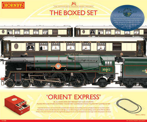 Hornby R1038 Merchant Navy Premier Boxed Set - Venice - Simplon Orient Express