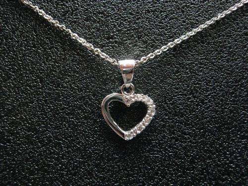 Dainty Sterling Silver Chain and Pendant