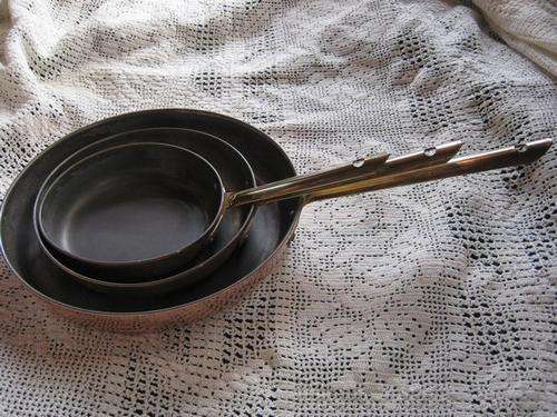 A Lovely Set of Copper Pans