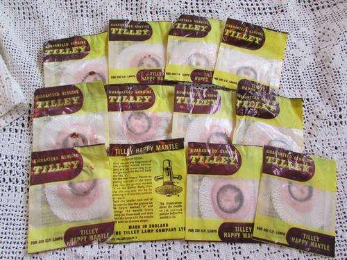 Original Vintage Tilley Mantles