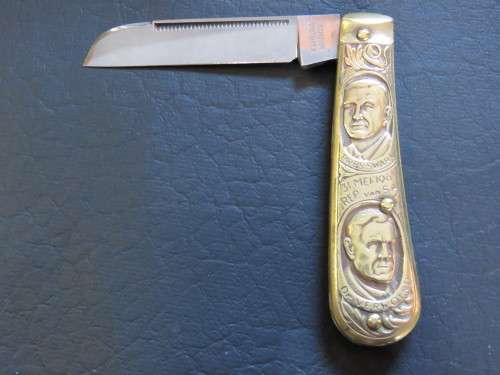 Vintage Pres. Kruger, Steyn,vSwart and Dr. Verwoerd Pocket Knife