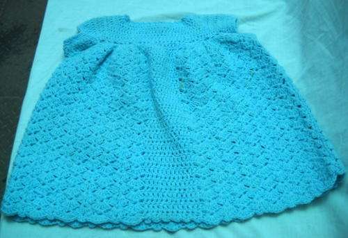 BABY,S CROCHET DRESS