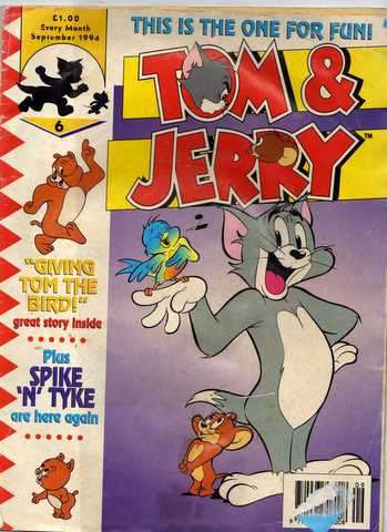 TOM & JERRY 1994 BOOK SIZE 28X21 CM 42 PGS