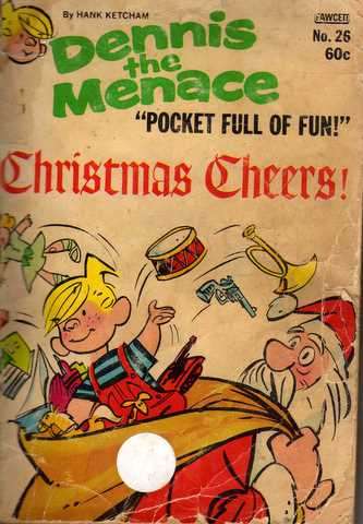 DENNIS THE MENACE CHRISTMAS CHEERS 1975