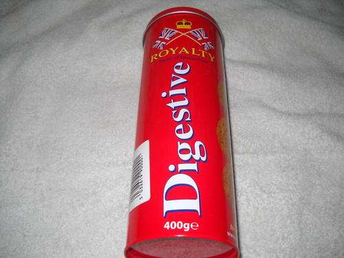 BISCUIT TIN AS NEW I HAVE 3 MORE OF THE TINS