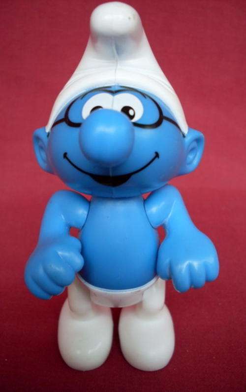 MC DONALDS SMURF HEIGHT 10CM