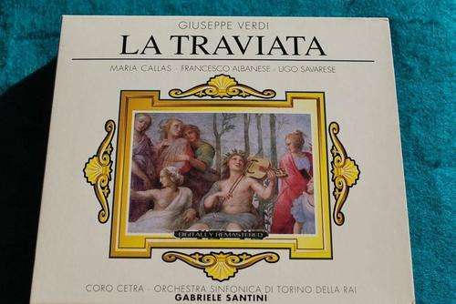 Guiseppe Verdi, LA TRAVIATA, 2 CD's