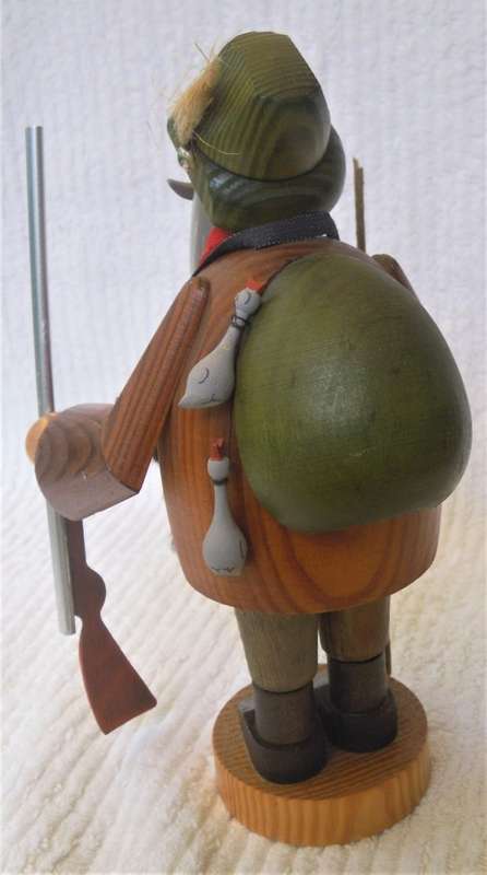 German smoking man, original Erzgebirge (East Germany)