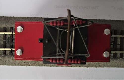 Fleischmann HO E 1302 red, electric locomotive, rare item