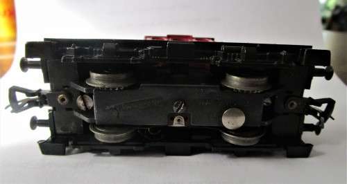 Fleischmann HO E 1302 red, electric locomotive, rare item