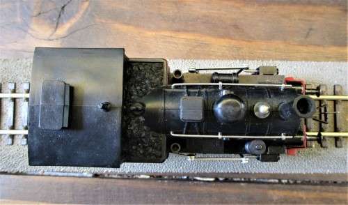 Fleischmann HO T 3 steam machine, BR 89 1315, rare collectors item in top condition and 2 wagons
