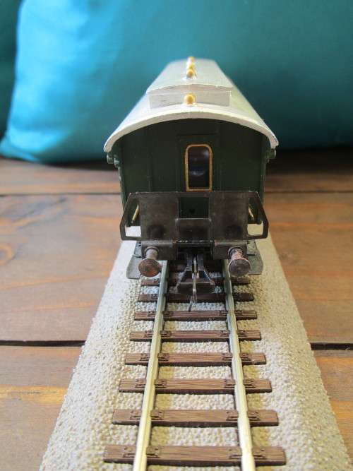 Fleischmann HO T 3 steam machine, BR 89 1315, rare collectors item in top condition and 2 wagons