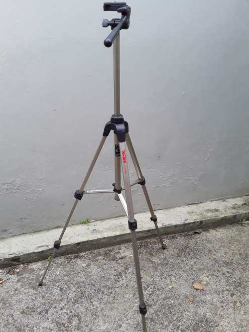 Nikon D3100, 8GB card, charger, cable, bag and tripod in bag