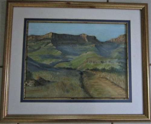 Vernon Wood, American artist,  original from 1984, 383x298mm
