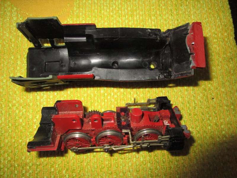 Fleischmann HO Scrapyard steammachine, non functional