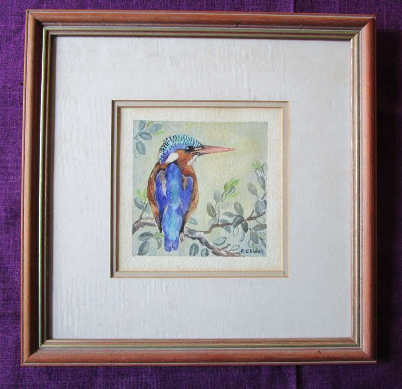 R. Chidell, Colibri, original painting