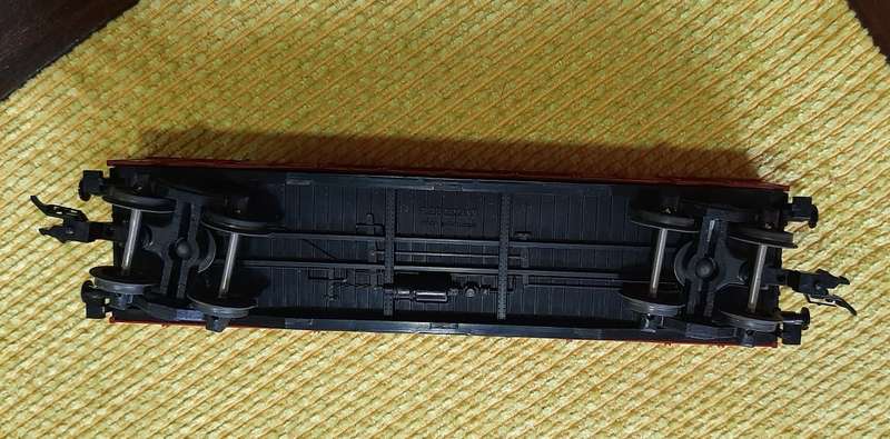 Fleischmann HO high sides gondola, like new in top condition, rare lettering.