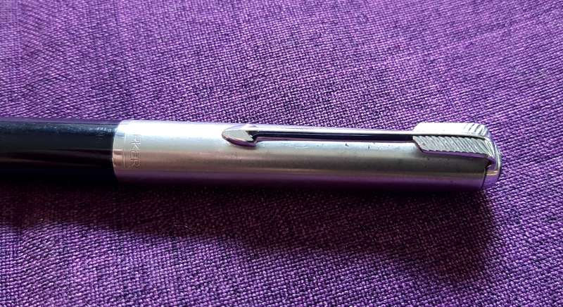 Parker stainless steel Jotter pen and pencil set plus Parker pencil