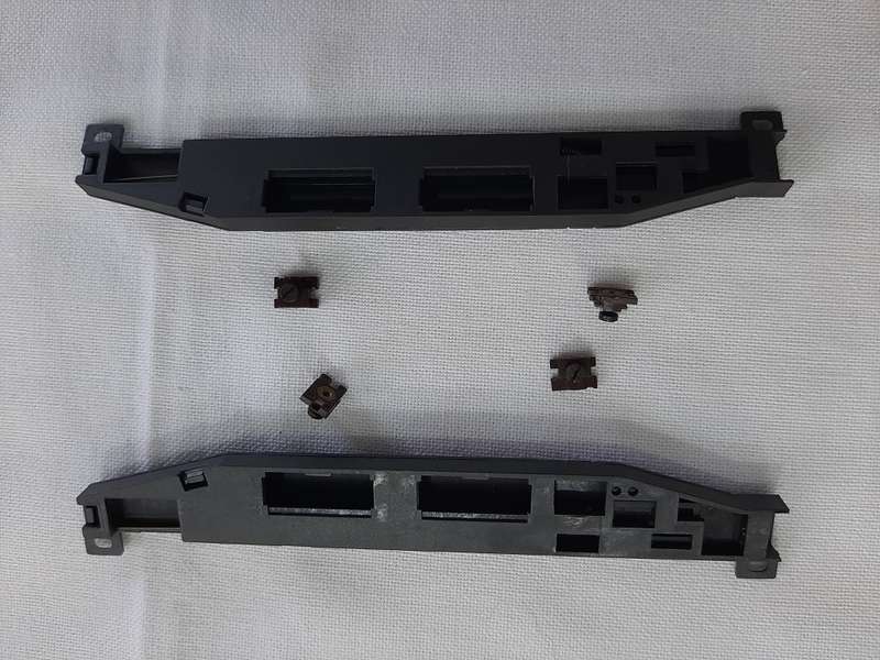 ROCO manual turnout mechanism, one left and one right