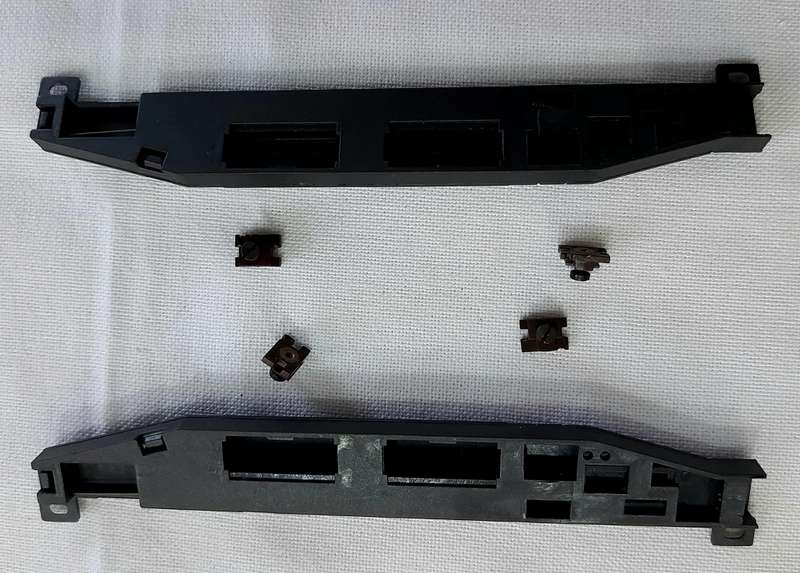 ROCO manual turnout mechanism, one left and one right