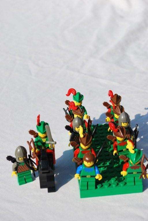LEGO Robin Hood and his merry men