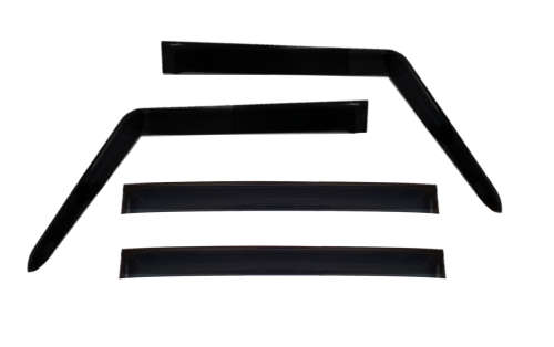 Wind Deflectors (4 Pieces) - Land Rover Discovery 3 or Discovery 4 - Smoke