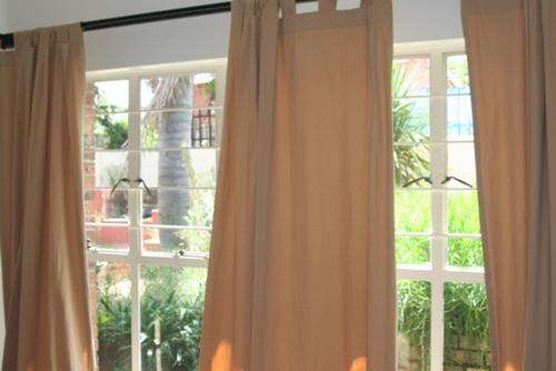 Taupe Tab Top Curtains