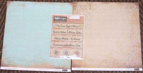 Africa Scrapbooking Kit