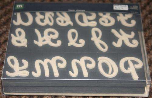 Making Memories Foam Stamps - gabby